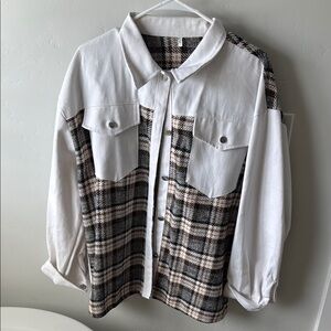 Stylish Plaid Men's Shirt